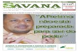 João Pereira antevê modelo Zimbabwe caso o …macua.blogs.com/files/savana-1079.pdfna Assembleia da Repú-blica, com a ratificação do Acordo de “cessação de hostilidades”