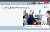 SEW-EURODRIVE PORTUGAL · Controladores MOVI-PLC ... O curso é dirigido aos Técnicos de Manutenção, Projeto e Instrumentação Industrial, tendo sido concebido