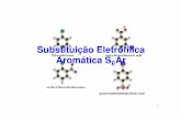 SubstituiçãoSubstituição Eletrofílica Eletrofílica ... Reações de SEAr.pdf · A polarização de elétrons através de uma ligação σ é chamada efeitoefeitoindutivo indutivo