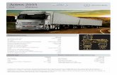 Actros 2655 - divena.com.br€¦ · equipamentos, consultar o Manual de Implementação disponível no site Mercedes-Benz. [2]Em ordem de marcha. ... Actros 2655 6x4 Multiuso Dimensões