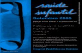 Hospital Pediátrico de Coimbra - Revista Saúde Infantil ...saudeinfantil.asic.pt/images/download-arquivo/2005 - 2 - Setembro... · nic properties of invading microorganismus. In: