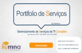 Portifolio de Serviços - ITIL CobiT ISO 20000ilumna.com/v6/wp-content/uploads/2013/10/ILUMNA-Institucional-e... · Portifolio de Serviços Gerenciamento de Serviços de TI Completo