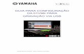 Configurando a Gravação USB para 01V96i - … · Para utilizar a ferramenta de gravação via USB da nova console 01V96i, você precisará baixar o driver Yamaha Steinberg USB Driver.