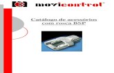 Catálogo de acessórios com rosca BSP · Encanamentos Acessórios com rosca JIC 2 Adaptadores com rosca BSP . Encanamentos Acessórios com rosca JIC 3 . ... 1/2 3/4 1/2 5/8 3/4 11/4