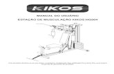 MANUAL DO USUÁRIO ESTAÇÃO DE MUSCULAÇÃO KIKOS …maiscontinental.com.br/produtos/Kikos/Estacao/HG004/Estacao de... · A Kikos garante os produtos relacionados neste certificado