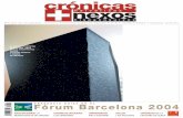 Fórum Barcelona 2004 - Club Suizo Madrid: Portada · Arquitectura suiza en el Fórum 2004 Los arquitectos suizos Jacques Herzog y Pierre De Meuron construyen el presencia suiza edificio