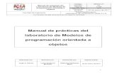 Manual de prácticas del laboratorio de Modelos de ...odin.fi-b.unam.mx/salac/practicasMPOO/MADO-21_MPOO.pdf · sus fundamentos y el entorno de ejecución, así como también las