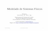 Modelado de Sistemas FísicosModelado de Sistemas …webdelprofesor.ula.ve/ingenieria/apatete/Archivos/Modelado/Clase 5.pdf · Modelado de Sistemas FísicosModelado de Sistemas Físicos