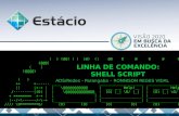 LINHA DE COMANDO: SHELL SCRIPT - … · comandos introduzidos na linha de comando e interpreta-os. ... COMANDOS INTERNOS l zip, unzip l Programas para manipulação de …