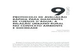 CAPÍTULO PROTOCOLO DE AVALIAÇÃO RÁPIDA …pdf.blucher.com.br.s3-sa-east-1.amazonaws.com/openaccess/... · protocolo de avaliaÇÃo rÁpida para nascentes de cursos d’Água: