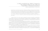 A data símbolo de 1898: o impacto da independência …scielo.br/pdf/%0D/his/v22n2/a03v22n2.pdf · vista como um marco de mudanças importantes na Espanha e Améri- ... derróta