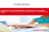 GESTION DE RECURSO HUMANO PÚBLICO - …biblioteca.iplacex.cl/MED/Gestión de recurso humano público.pdf · 1. GESTION DE PERSONAS ... La gestión de personas es responsable de la