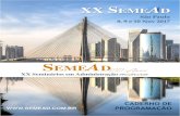 XX S A - semead.com.brsemead.com.br/20/wp-content/uploads/sites/7/2017/10/programacao_v… · Dra. Liliam Sanchez Carrete (FEA/USP) 1. Apreçamento de ativos Prof. Dr. Daniel Bergman