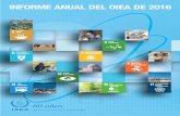INFORME ANUAL DEL OIEA DE 2016 - iaea.org · Página iii Índice ... La Junta analizó el Informe de Cooperación Técnica de 2015 y aprobó el programa de cooperación técnica del
