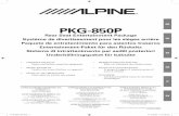 PKG-850P EN - Alpine.com - Alpine Europe · Ajuste del brillo de la luz de fondo ... • La luz solar directa ni al calor •Polvo excesivo ... LCD hacia su alojamiento hasta que