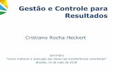 Cristiano Rocha Heckert (CD) - portal.convenios.gov.brportal.convenios.gov.br/.../Painel_3-Cristiano_Rocha_Heckert-CD.pdf · Gestão e Controle para Resultados Cristiano Rocha Heckert