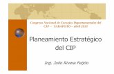 Planeamiento Estratégico del CIP - cip.org.pe · planeamiento estrategico objetivos operativos cn / cds / capítulos entorno y situaciÓn actual tendencias futuras vision institucional