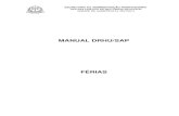 Manual de F RIAS - junho de 2009 - sap.sp.gov.br .MANUAL DRHU/SAP F‰RIAS . ... (Parecer CJ/SGGE