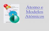Átomo e Modelos Atómicos - objetivojuazeiro.com.br · (460 – 370 A.C.) defendeu a ideia de que a matéria era composta por pequeníssimas partículas. ... modelo atómico. Experiência