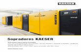 Sopradores KAESER · A principal aposta estratégica que a colocou no caminho certo para se tornar um dos fabricantes de compressores líderes de mercado, aconteceu em 1948 quando
