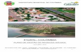 PGRS COLÔMBIA - arquivos.ambiente.sp.gov.brarquivos.ambiente.sp.gov.br/cpla/2017/05/colombia.pdf · ainda é incipiente. A recuperação de energia hoje é considerada como passível