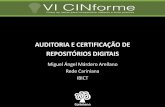 AUDITORIA E CERTIFICAÇÃO DE REPOSITÓRIOS DIGITAIS · o serviÇo de preservaÇÃo de repositÓrios digitais da rede cariniana maio 2017 1º encontro de usuÁrios de sistemas de