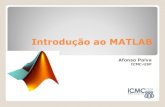 Introdução ao MATLAB - conteudo.icmc.usp.brconteudo.icmc.usp.br/pessoas/cynthia/cursos/2015/sme0305/matlab_1.pdf · Declaração de uma variável variáveis são alocadas na memória