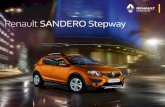 Renault SANDERO Stepway§ão hidráulica, diâmetro giro 10,6 m CâMBIO Câmbio manual de 5 velocidades e marcha à ré automatizado de 5 velocidades e marcha à ré Relação marcha