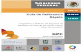 Guía De Referencia Rápida - isssteags.gob.mx · Guía de Referencia Rápida Diagnóstico y Manejo del Esguince de Tobillo en la Fase Aguda para el Primer Nivel de Atención. GPC