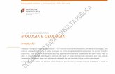 11.º ANO | BIOLOGIA E GEOLOGIA - dge.mec.pt · A Biologia e Geologia é uma disciplina bienal (10.º e 11.º anos) do curso científico-humanístico de Ciências e Tecnologias, pode