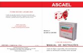 ACDE 24 300 - ascael.com.br 24_300.pdf · for externa utilizar fiação de 2,5 mm² , neste caso não superar uma distância de 2 mts . Este sistema opera em 24 Vcc, ... 220 127 0