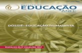 Dossiê Educação Humanista - Laboratório de Pedagogia ... · Resumo: A investigação enfatiza os conceitos de educação, ... dois alunos, um de licenciatura em Pedagogia e o