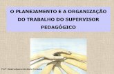O PLANEJAMENTO E A ORGANIZAÇÃO DO TRABALHO DO …limaribeiro.net/File/...escolar-o-planejamento-e-a-organizacao-do... · fio, invisível para quem olha, que garante a coerência