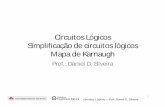 Circuitos Lógicos Simplificação de circuitos lógicos Mapa ... · Circuitos Lógicos – Prof. Daniel D. Silveira • Outra forma de representação é o produto de somas • Os