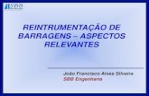 REINTRUMENTAÇÃO DE BARRAGENS ASPECTOS …cbdb.dataapp.com.br/wp-content/uploads/2018/05/Joao-Francisco.pdf · Os tipos de sensores também devem ser muito bem ... 32 piezômetros
