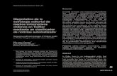 Diagnóstico de la estrategia editorial de medios ...mingaonline.uach.cl/pdf/racs/n30/art09.pdf · Revista Austral de Ciencias Sociales 30: 183-201, ... de redes sociales como su