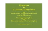 Regra e Constituições - cricbrasil.org · LG Lumen gentium - Constituição dogmática sobre a Igreja, 21- 11-1964. ... Agostinho comentada na perspectiva da Teologia da Libertação",