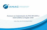 Avanços na implantação do PSO-BR (SSP) e SGSO (SMS) na ... - Brazil... · General Inspectorate ANAC Organograma . Superintendência de Padrões Operacionais Gerência Geral de
