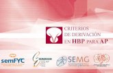 ÍNDICE - Ilustre Colegio Oficial de Médicos de Segovia y Criterios... · documento de consenso que permita a los distintos profesionalesimplicados en el manejo de ... en el ámbito
