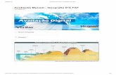 Avaliação Mensal Geografia 6ºA FAF - vesper.org.br · y D X 0 W M q J 2 k S v Z x O z P 9 T 4 i n 6 3. 1 O mar Morto, situado cerca de 400 metros abaixo do nível do mar, é uma