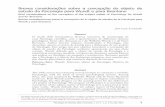 Breves considerações sobre a concepção do objeto de estudo ...pepsic.bvsalud.org/pdf/per/v17n1/v17n1a02.pdf · Fisiologia de Muller e Helmholtz quanto pela Psicofísica de Gustav