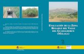 Evaluación de la Zona Regable del Valle del Guadalhorce ...“N DE LA ZONA REGABLE DEL VALLE DEL GUADALHORCE (MÁLAGA) El presente estudio se encuentra enmarcado en los trabajos de
