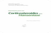 Orientações para uso Corticosteroides em Hanseníase · SIA, trecho 4, lotes 540/610 CEP: 71200-040, Brasília ... Informações sobre a evolução do percentual de incapacidade