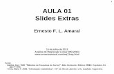 AULA 01 Slides Extras - Ernesto Amaral · dados quando há modificações de teorias. 12 ... conceituação, probabilidade e complexidade de correlações e causalidades nas ciências