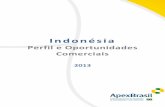 Indonésia - Portal Apex-Brasil · Atualmente é a 151ª economia no mundo e ... aspectos macroeconômicos como a redução da inflação e a da dívida ... da Indonésia foram Japão,