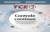 Controle - tce.rj.gov.br notícia 86.pdf · movimento espontâneo de reconhecimento ao trabalho e à qualidade dos nossos servidores, que se configura em ... planejar melhor suas