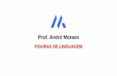 Prof. André Moraes · Alma minha gentil que te partiste Tão cedo desta vida [...] (Camões) IRONIA – “é a figura de linguagem que consiste em afirmar o contrário do que se