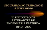 III ENCONTRO DE ESTUDANTES DE ENGENHARIA …sherique.com.br/wp-content/uploads/2015/10/A-Nova-NR-10-Implanta... · A NOVA NR-10 III ENCONTRO DE ESTUDANTES DE ENGENHARIA ELÉTRICA