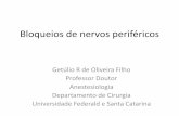 Bloqueios de nervos periféricosanestesiologia.paginas.ufsc.br/files/2015/06/...nervos-periféricos... · Bloqueios de nervos periféricos Getúlio R de Oliveira Filho Professor Doutor