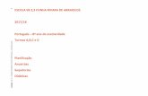 Planificação 8º ano - aearraiolos.net · ano ESCOLA EB 2,3 CUNHA RIVARA DE ARRAIOLOS 2017/18 Português – 8º ano de escolaridade Turmas A,B,C e D ... avaliação ORALIDADE Compreensão